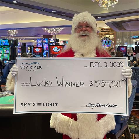 LUCKY SKY RIVER GUEST HITS IT BIG WITH A LIFE .